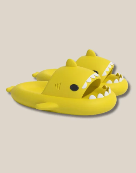 best shark slides yellow