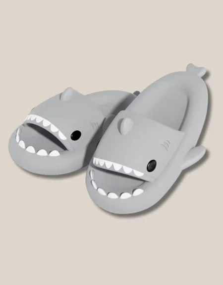 shark slides grey